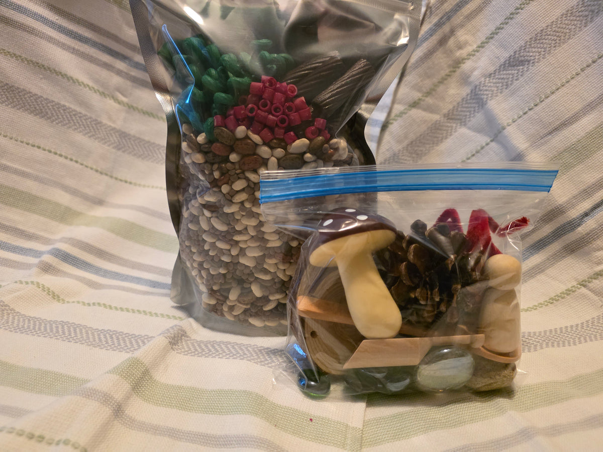 Nature-Inspired Sensory Bin Filler