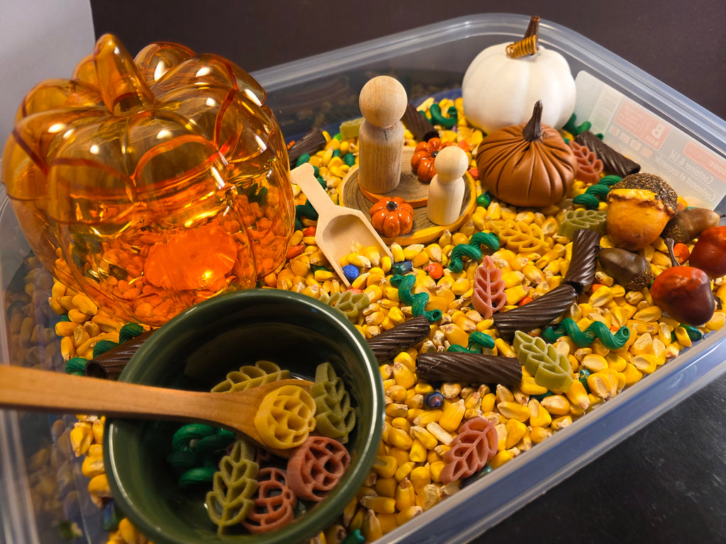 Fall Sensory Bin